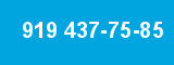 919 437-75-85